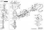 Bosch 0 602 HF0 023 GR.75 Hf-Disc Grinder Spare Parts